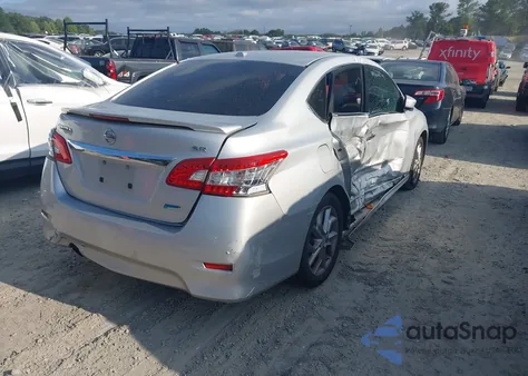 2013 Nissan Sentra Sr из США, поврежденный, VIN 3N1AB7AP5DL758107